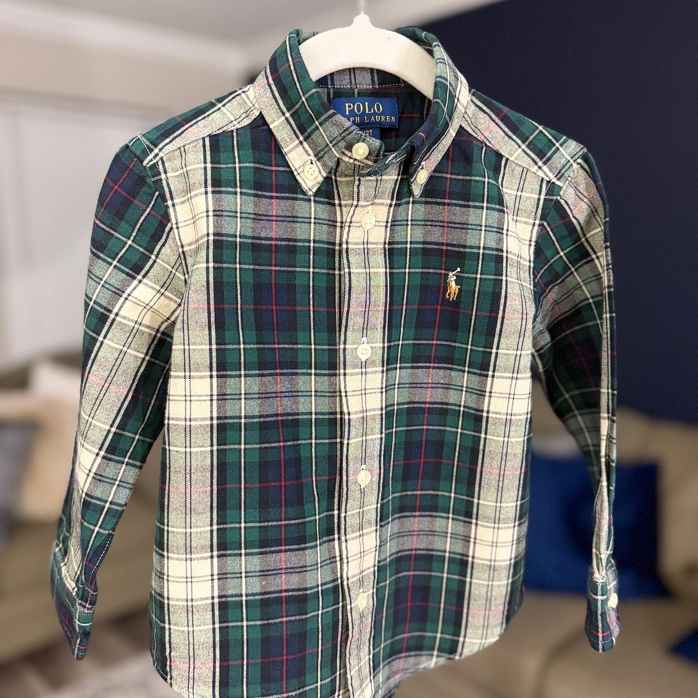 Polo by Ralph Lauren Kids Multicolor Plaid Shirt